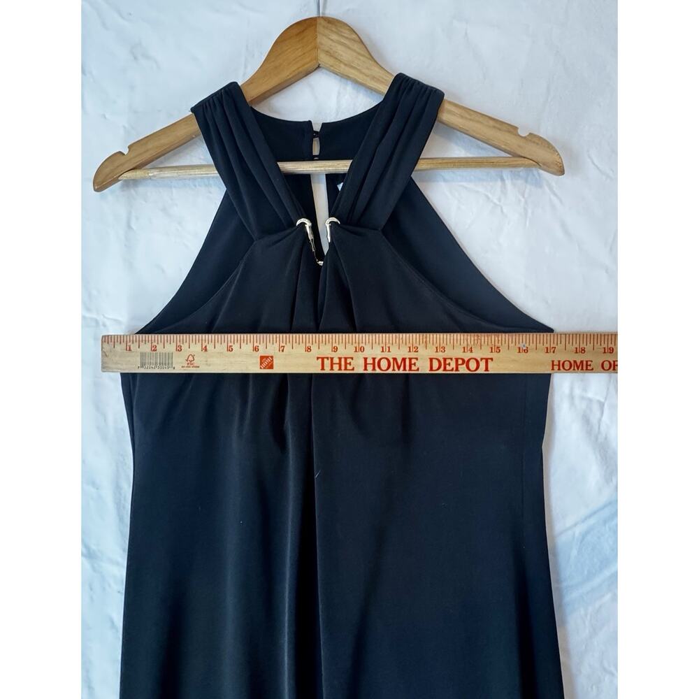 Tommy Bahama Women’s Carmela Halter Short Cocktail Dress Color Black Size Medium - Picture 7 of 11